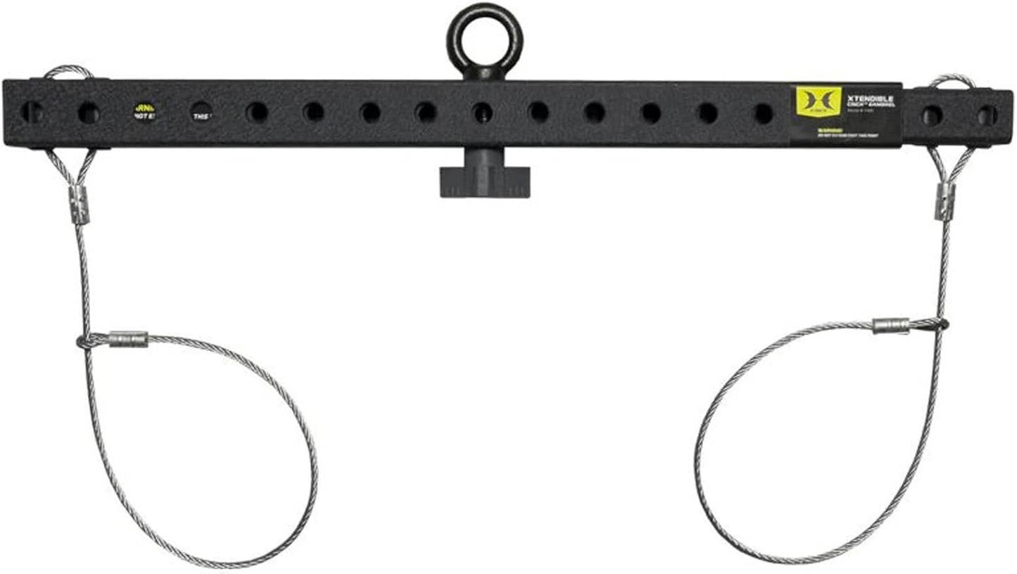 Hawk Xtendible Hunting Portable Compact Adjustable Length 16" - 25" Easy to Hang No-Cutting Cinch Gambrel | Holds Up to 450 Lbs