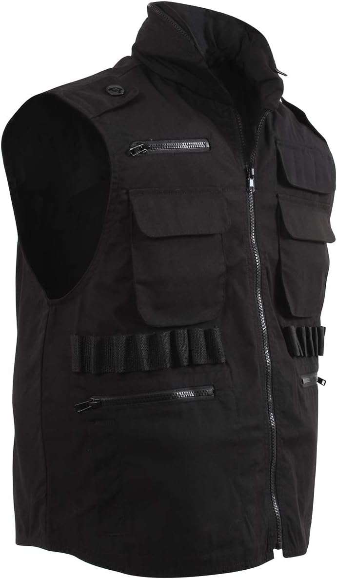 Rothco Ranger Vest (US, Alpha, 3X-Large, Regular, Regular, Black)