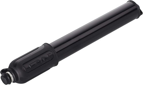 LEZYNE HV Bicycle Hand Pump, High Volume 90 PSI, Presta & Schrader Compatible, Compact Bike Pump