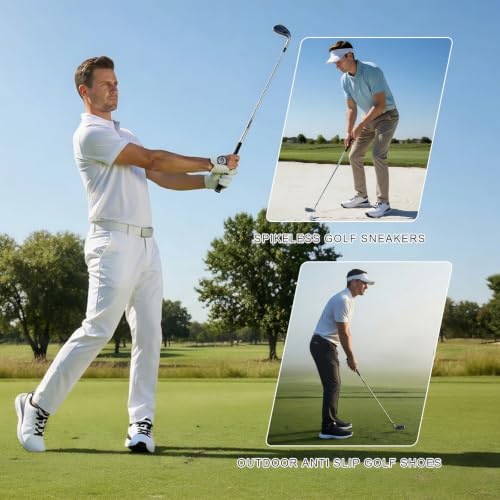 Men's Spikeless Lightweight Golf Shoes for Men