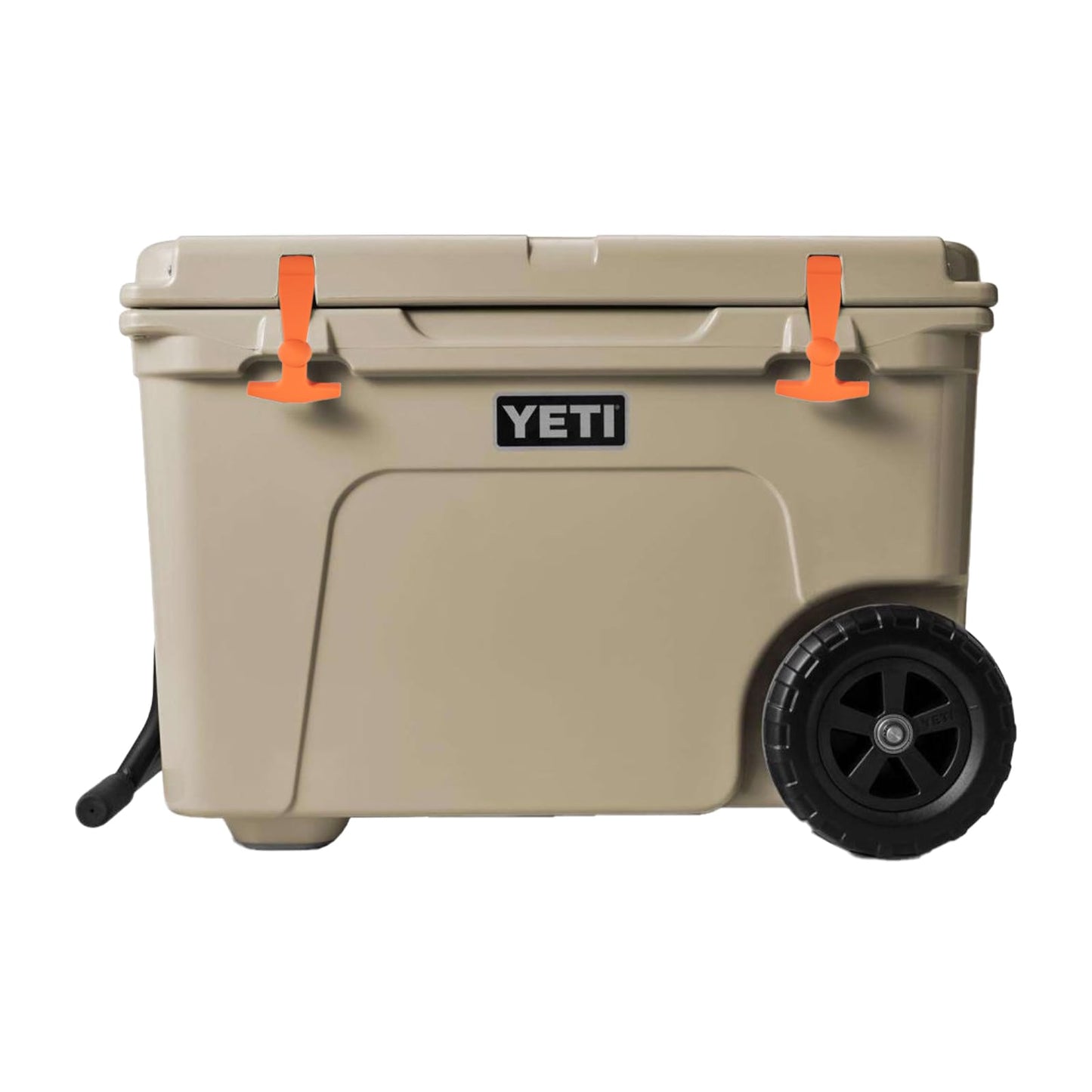 4Pack Cooler Latches Replacement for Yeti, RTIC Related Coolers, Premium Durable Rubber T- Latches Compatible with Yeti, RTIC Cooler Accessories (Orange)