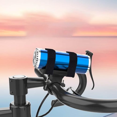 BESPORTBLE Bike Handlebar Bracket Flashlight Holder Mount for Cycling Accessories for Stopwatch Headlight and Camera Black