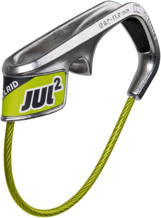 Edelrid Jul 2 - Aseguradores escalada - verde/Plateado 2017