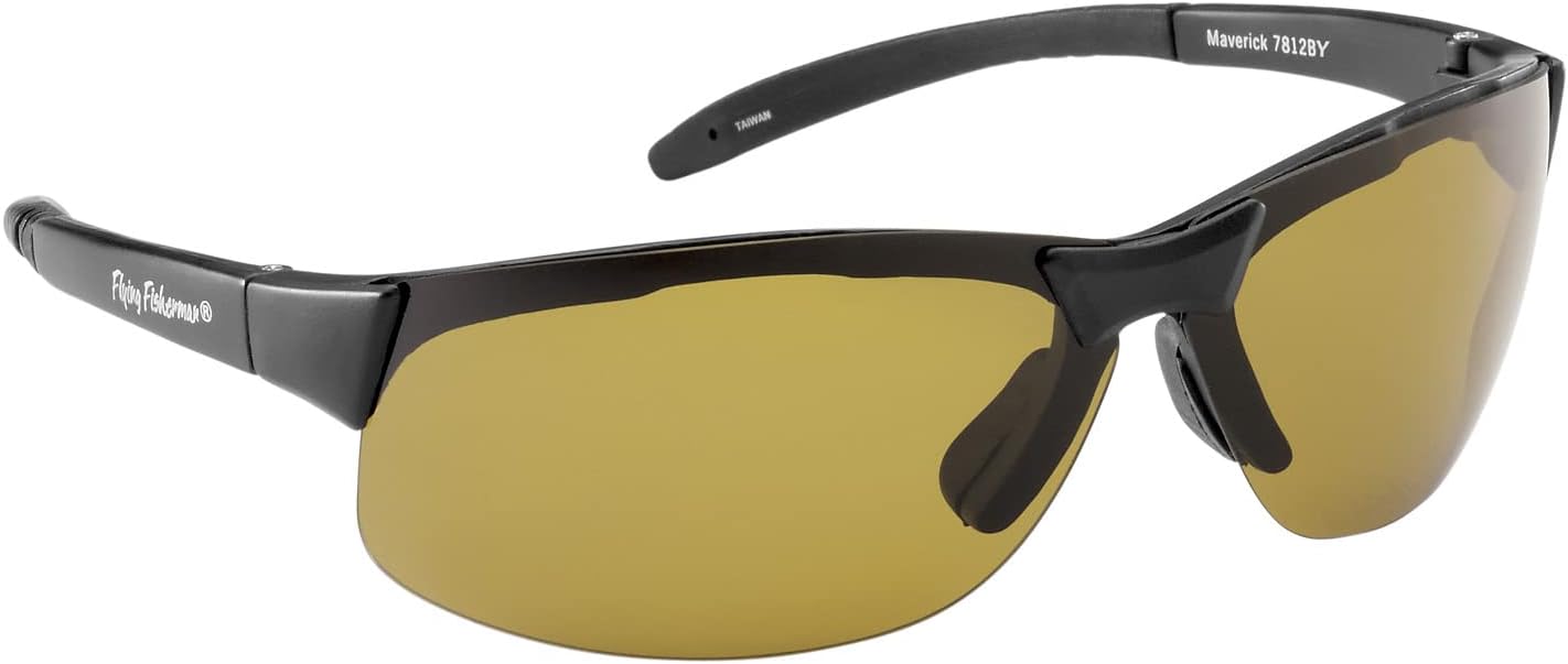 Flying Fisherman Maverick Polarized Sunglasses with AcuTint UV Blocker for Fishing and Outdoor Sports