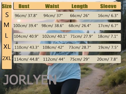 Women Adventure Awaits Outdoor Shirt - Nature Hike Lake Life Outfit, Medium Cream