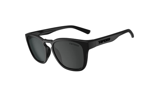 Tifosi Optics Smirk Sunglasses (Blackout, Smoke Polarized)