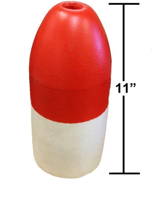 2-Pack of KUFA Crab Trap Accessory Kit (100' Lead Core Rope, Caliper,Harness,Bait Case & 11" Red/White Float) CAQ1x2