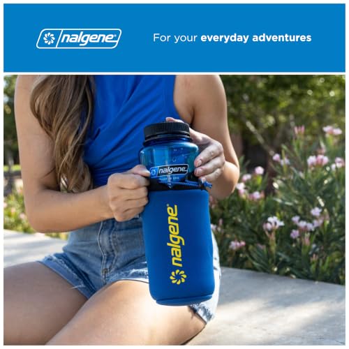 24oz Water Bottle Sleeve Neoprene Cover - Teal, Insulating & Condensation-Resistant