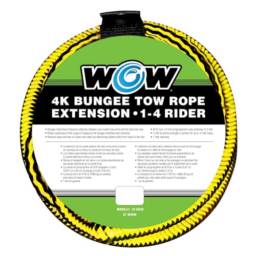 Water Sport Tow Rope Extension 5 Feet Bungee Shock Absorption 4150 lb