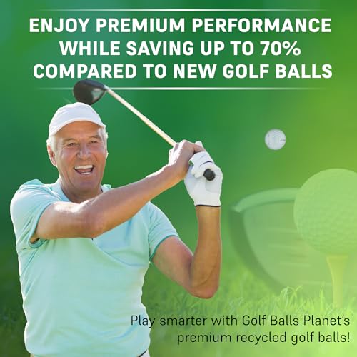 Used Recycled Golf Balls Assortment in Mesh Bag - 4A/3A Condition