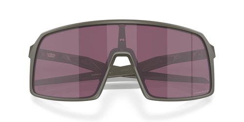Oakley Men's Oo9406 Sutro Rectangular Sunglasses, Matte Olive/Prizm Road Black, 37 mm