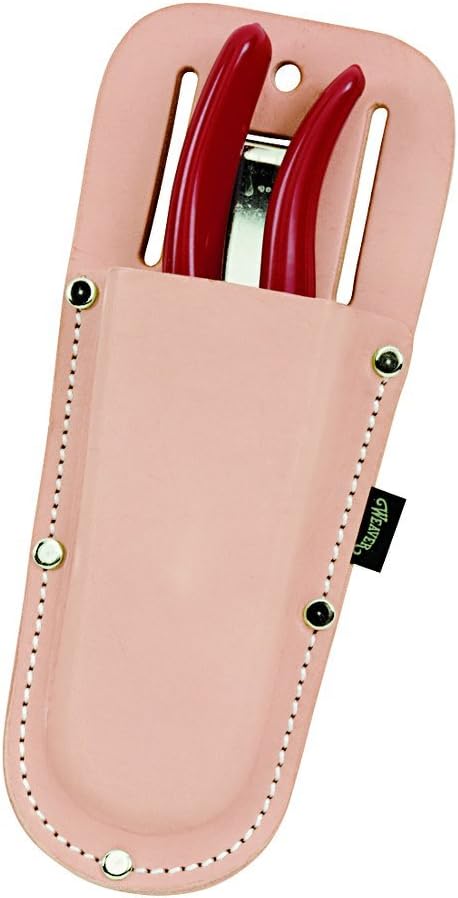 Weaver Leather Arborist Shaped Pruner Pouch , Tan
