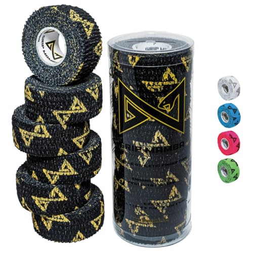 Elastic Athletic Finger Tape for Sports & Grip Enhancement - 3 Rolls