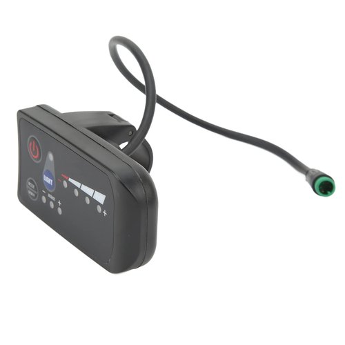 SPYMINNPOO Electric Bike Display, 5 Pin ABS Housing Power LED Display Meter Panel Computer for Cycling (48V), SPYMINNPOOe3q5k4a76t-13