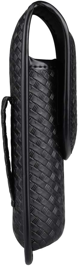 ROCOTACTICAL MK4 Hidden Snap OC Spray Pouch, Top Flap, Basketweave Black, Holster Only