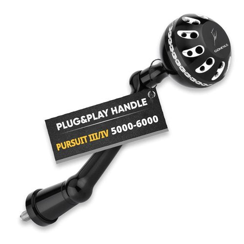 GOMEXUS Power Handle for Penn Pursuit III/IV Spinning Reel Replacement Handle（Please do not Adapt to Other reels to Avoid Damage to The Reel）