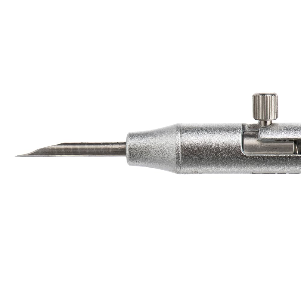 AnglerCo Retractable Fish Venting Tool with Pocket Clip for Deep Sea Fishing