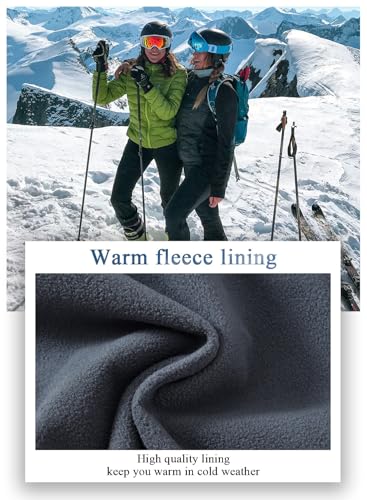 Women's Waterproof Windproof Snow Ski Insulated Ski Pants - Medium Black