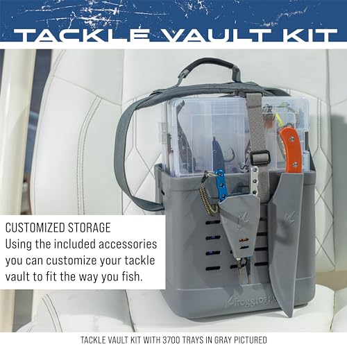FROGG TOGGS EVA Tackle Vault, Lightweight, Customizable Fishing Tackle Bag