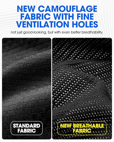 3-Pack Breathable Mesh Camo Helmet Liners for Men & Women