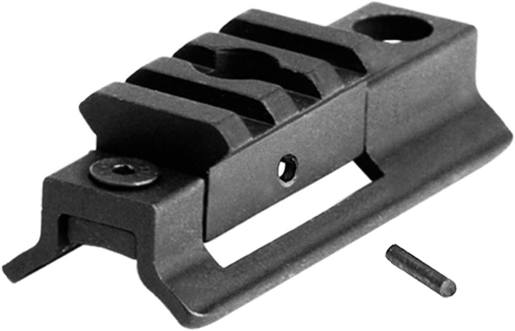 AS-S2W03SL Innovative Low Profile Swivel Stud Picatinny/Weaver Rail Adaptor with 3 Slots, Integrated with Quick Detachable Sling Swivel mounting Base
