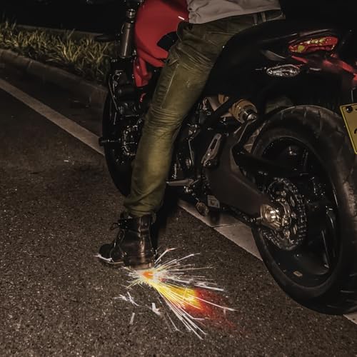 Spark-Generating Flint Pads for Motorcycles and Bicycles - Exciting Accessories for Skateboards | Foot Brake Sparks & Pressure Sliders for Thrilling Rides