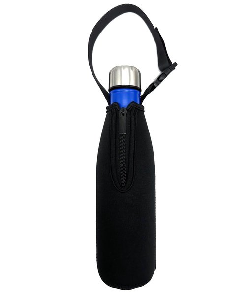 CHJCKOO Water Bottle Bag Neoprene Water Bottle Sleeve Holder Drink Bottle Pouch Cooler with Shoulder Strap for 17Oz to 20 Oz Water Bottle (17Oz Handle)