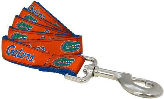 NCAA Florida Gators Dog Leash, Team Color, Large
