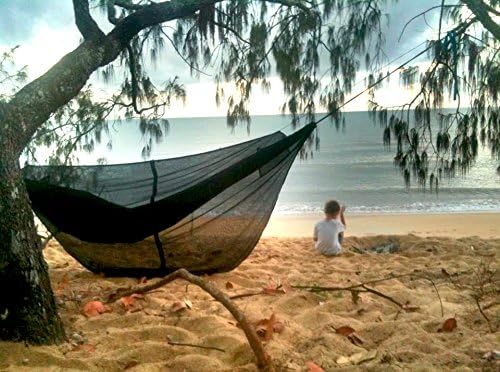 Hammock Bliss Mosquito Net Cocoon -The Ultimate Hammock Bug Net with Insect Proof No See Um Mesh – Make Hammock Camping A Bug Free Experience