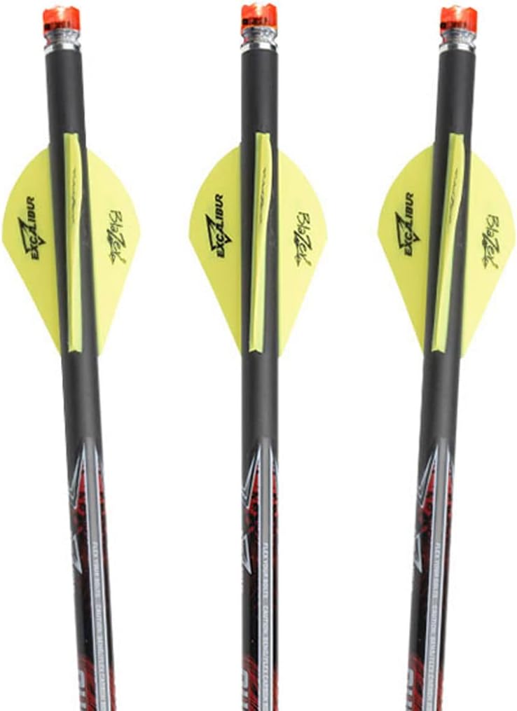 Excalibur Quill 16.5" 250 Grain Crossbow Arrows for Use Twinstrike and Micro Series Crossbows - Choose Carbon or Illuminated Carbon Options