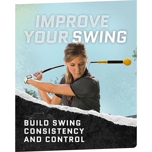 SKLZ Golf Swing Trainer and Warm Up Tool- Essential Golf Accessories for Golfers, Increase Swing Speed, Distance, Balance and Grip Strength