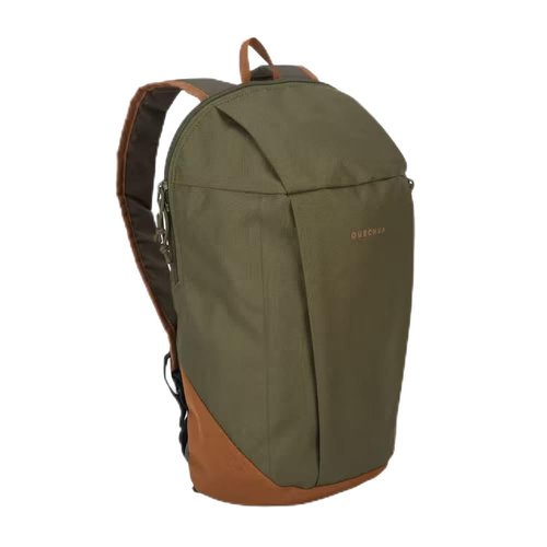 Quechua 10L NH Arpenaz 50 Special Edition Outdoor Daypack, Sports Backpack and Hiking Backpack for Everyone (Olive Green)