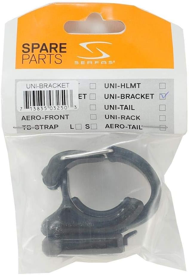Serfas Oversized 35mm Bicycle Headlight/Taillight Handlebar Mounting Bracket - UNI-OS