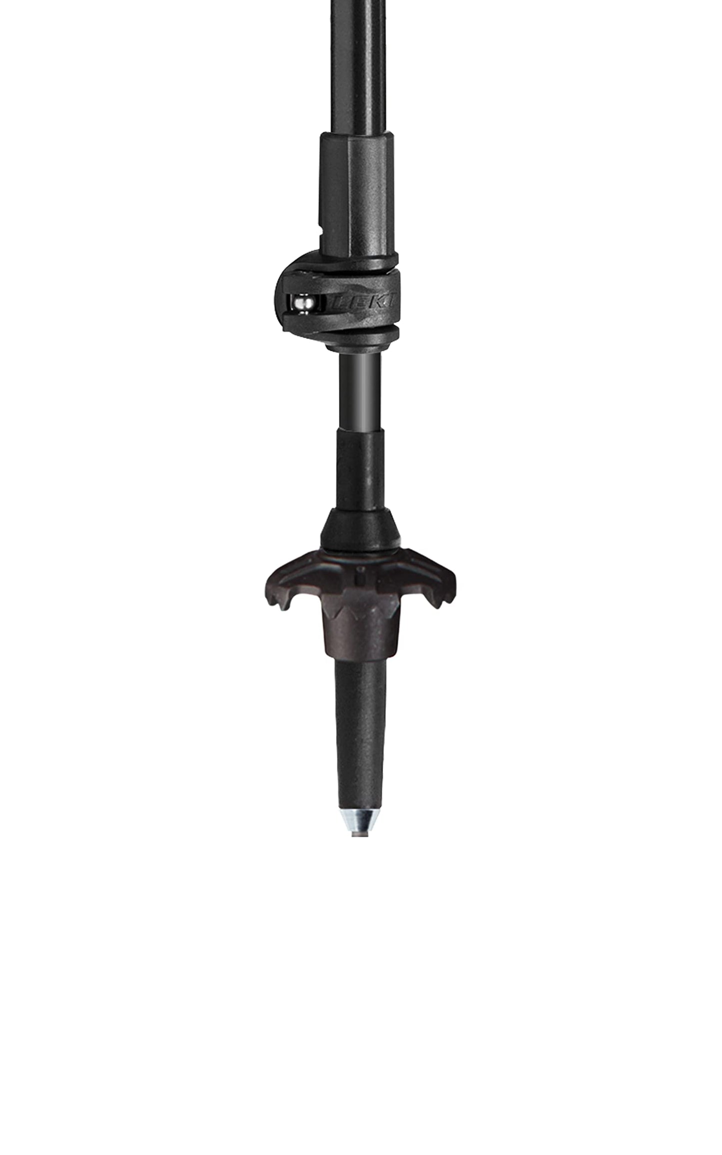 LEKI Makalu Cork Lite Aluminum Adjustable Lightweight Walking Poles for Trekking & Hiking - Orange-Black-Anthracite - 100-135 cm