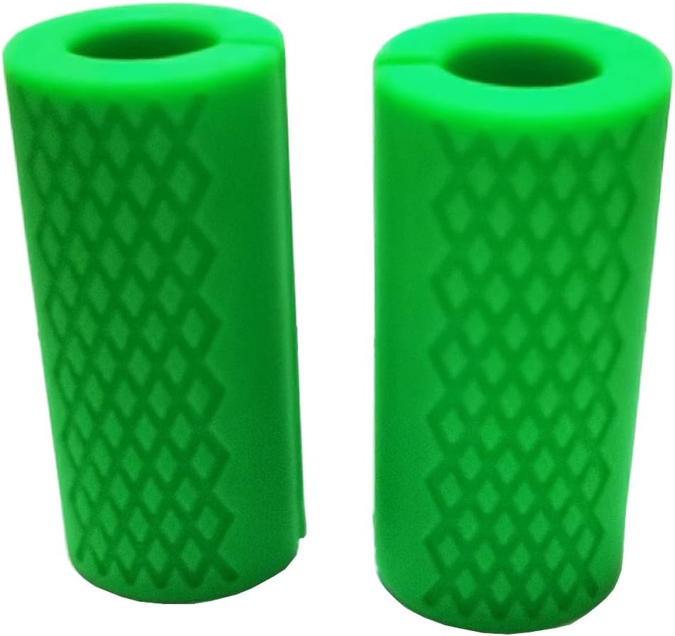 Weight Bar Grips Fit Standard Barbell, Dumbell Handles, Thick Bar Training Adapter for Weightlifting & Cable Attachments Fitness Training Rope Grips for Body Arm Forearm Builder Strength