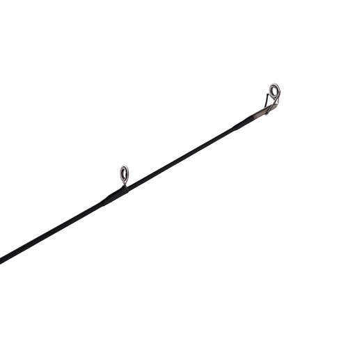 Shakespeare Agility Travel Low Profile Baitcast Reel and 6'6" Fishing Rod Combo, Right Handle Position, 90mm Handle with Large Knobs for Extreme Torque, Multi-Disk Drag System