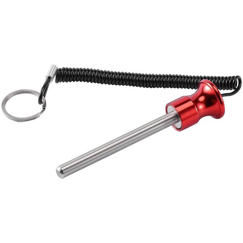 Weight Stack Pin, Aluminium Alloy Quick Release Pin Magnetic Strength Training Screw Bolt Strength Training Equipment for Fitness Equipment Pin Training (Red)
