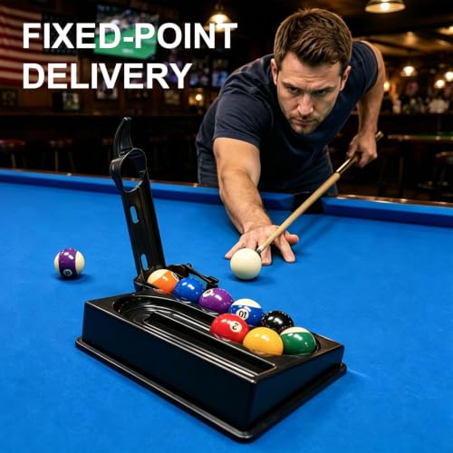 15-Ball Billiard Training Rack for Solo Practice - Precision Pool Cue Accessory