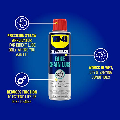 Bike Chain Lube and Chain Cleaner Degreaser Set for All-Conditions Maintenance