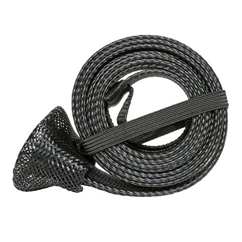 7ft Fishing Rod Sleeve 3 Pack - Black Rod Protector & Cover for Casting Rods