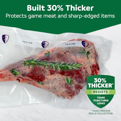 FoodSaver Heavy Duty Quart Vacuum Seal Bags 88 Count BPA-Free Freezer Bags - 30% Thicker for Food Storage, Sous Vide & Meal Prep