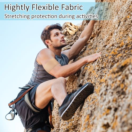 Geiserailie 30 Pcs Flexible Extra Large Adhesive Bandages 5" x 3" Sterile Fabric Adhesive Bandages with Non Stick Pad, Latex Free for Wound Care