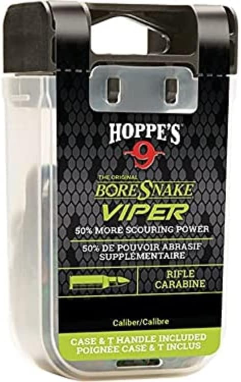 Hoppe's, Boresnake® Viper with Den Rifle and T-Handle, Rifle Cleaners