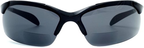 Calabria 48BF Sport BiFocal Reading Sunglasses Mens Womens Lightweight Comfortable Semi-Rimless Wrap Around Bi-Focal Sunnies