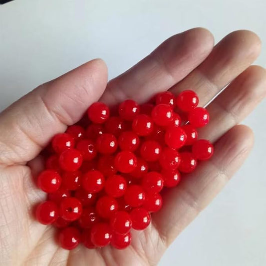 KAYYIPEX Fishing Beads for Catfish,Match with Fishing line,6mm,70/200 per Pack