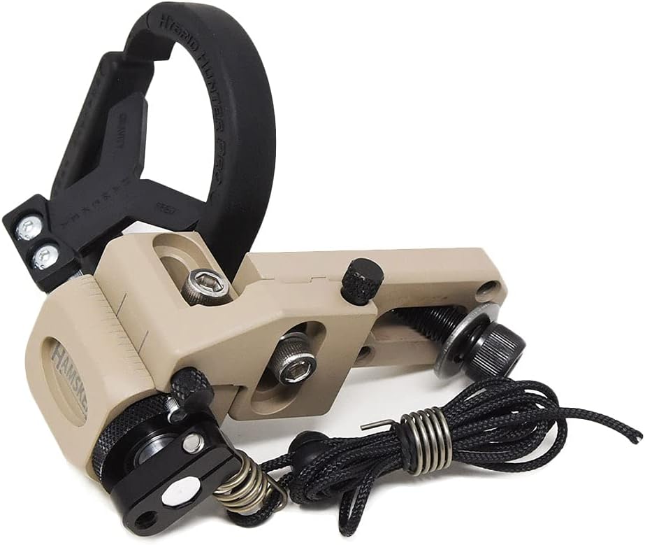 HAMSKEA ARCHERY SOLUTIONS Hybrid Hunter Pro Micro Tune/Drop Away Recurve Compound Arrow Rest for Bowhunting