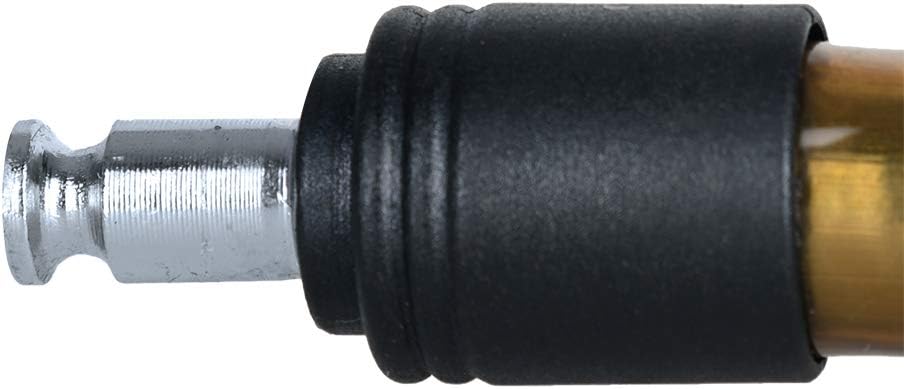 Oxford OF145 Smoke 25mm Diameter 4.9' Long Barrier Armored Cable Lock