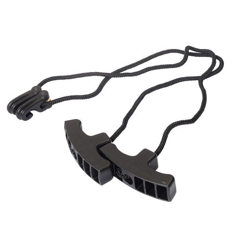 KURUGEILI Archery Cocking Devices Double T Handle Crossbow Cocking Rope Crossbow Pull Cord Rope Cocker String Puller Assist Tool for Crossbow Hunting-Works with All Crossbows