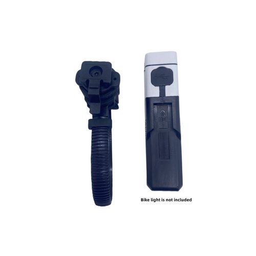 SUKOUSRAM Bike Light Mount Compatible with Bon tra ger Ion Pro RT Light Tension Strap Mount for Out Front Handlebar Adjustable Light Holder for Road Mountain Bicycle