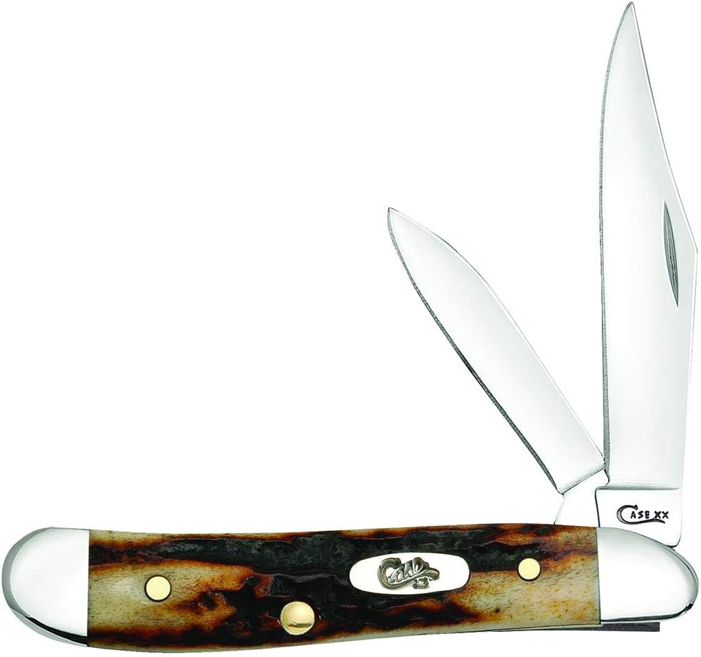 Case WR XX Pocket Knife Orange Synthetic Peanut Item #80504 - (4220 SS) - Length Closed: 2 7/8 Inches